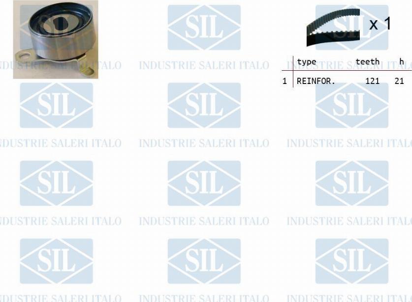 Saleri SIL TK1214 - Timing Belt Set xparts.lv