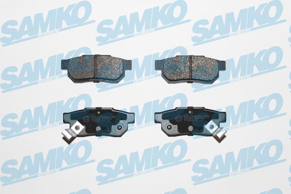 Samko 5SP506 - Тормозные колодки, дисковые, комплект xparts.lv