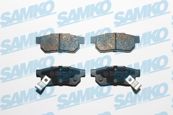 Samko 5SP507 - Тормозные колодки, дисковые, комплект xparts.lv