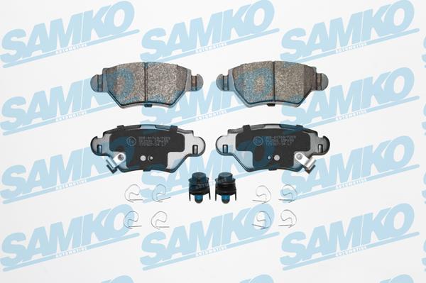 Samko 5SP699 - Brake Pad Set, disc brake xparts.lv