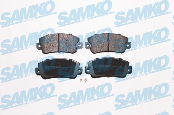 Samko 5SP007 - Тормозные колодки, дисковые, комплект xparts.lv