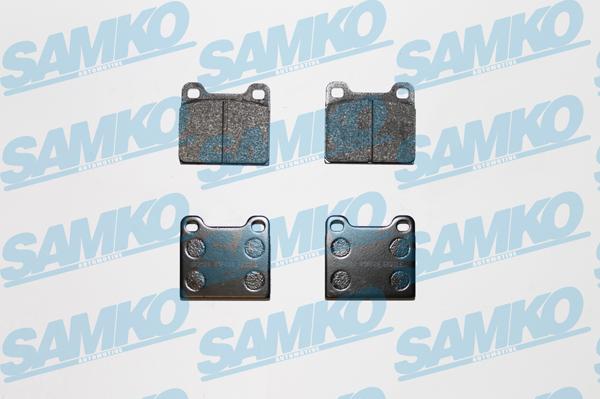 Samko 5SP024 - Тормозные колодки, дисковые, комплект xparts.lv