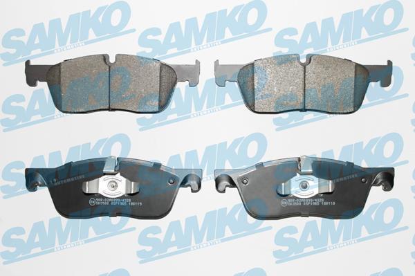 Samko 5SP1965 - Тормозные колодки, дисковые, комплект xparts.lv
