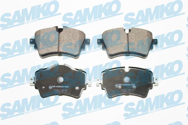 Samko 5SP1987 - Brake Pad Set, disc brake xparts.lv