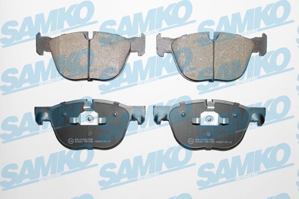 Samko 5SP1496 - Brake Pad Set, disc brake xparts.lv