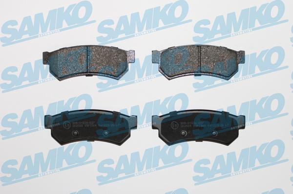 Samko 5SP1564 - Brake Pad Set, disc brake xparts.lv