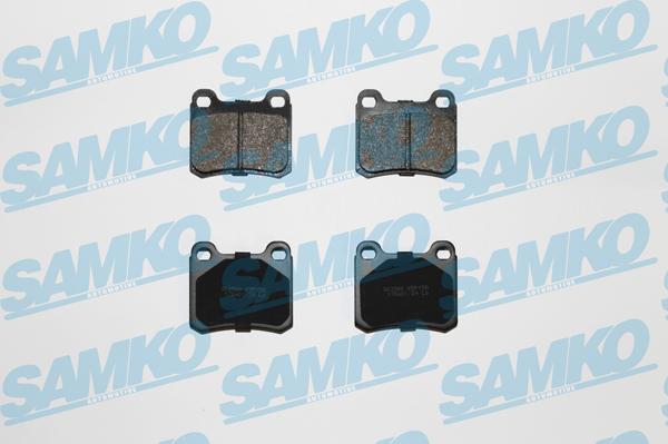 Samko 5SP158 - Brake Pad Set, disc brake xparts.lv