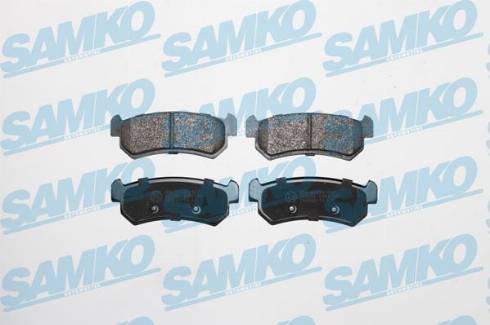 Samko 5SP1199 - Brake Pad Set, disc brake xparts.lv