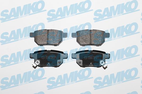 Samko 5SP1312 - Тормозные колодки, дисковые, комплект xparts.lv