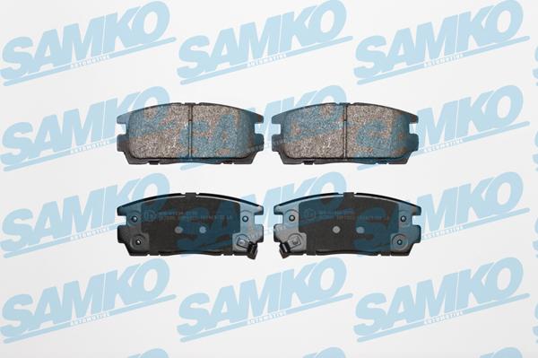 Samko 5SP1323 - Brake Pad Set, disc brake xparts.lv