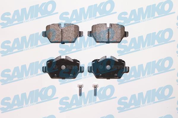 Samko 5SP1249 - Тормозные колодки, дисковые, комплект xparts.lv