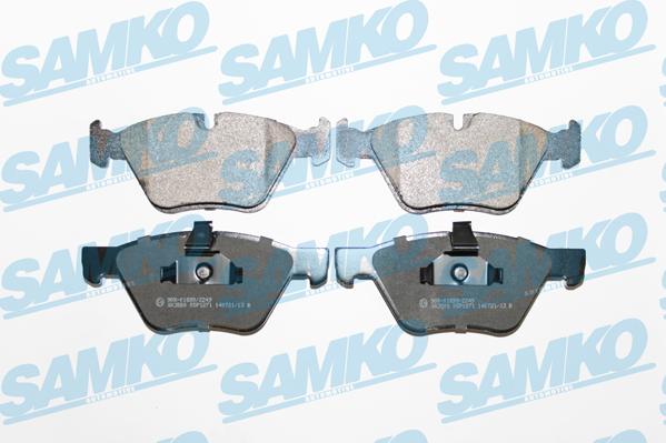 Samko 5SP1271 - Brake Pad Set, disc brake xparts.lv