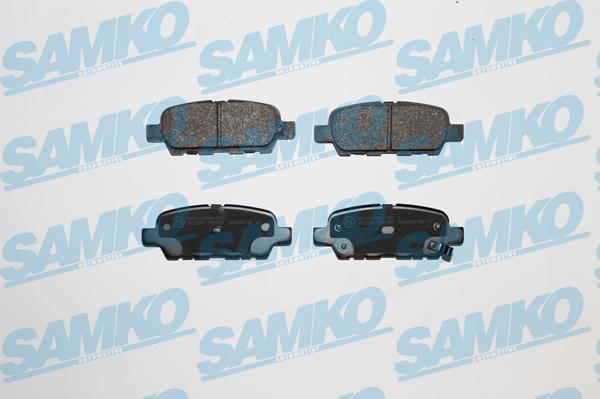 Samko 5SP857 - Тормозные колодки, дисковые, комплект xparts.lv