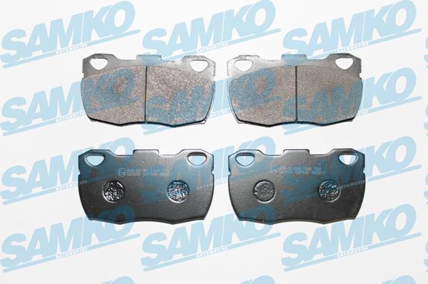 Samko 5SP332 - Тормозные колодки, дисковые, комплект xparts.lv