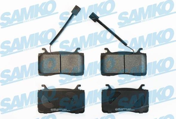 Samko 5SP2070 - Brake Pad Set, disc brake xparts.lv
