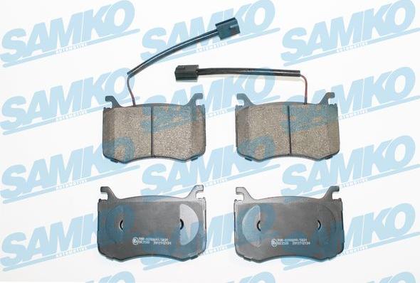 Samko 5SP2134 - Brake Pad Set, disc brake xparts.lv