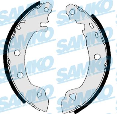 Samko 84990 - Комплект тормозных колодок, барабанные xparts.lv