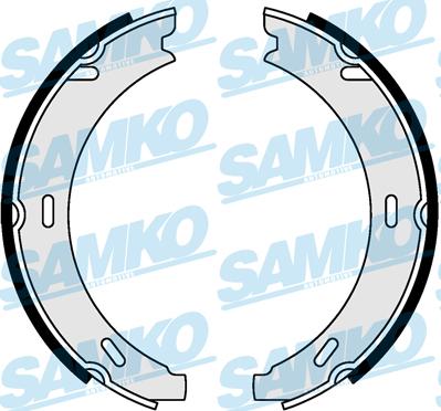 Samko 84730 - Комплект тормозных колодок, барабанные xparts.lv