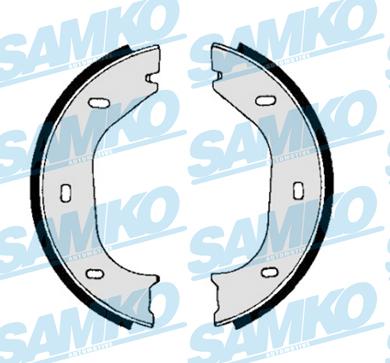 Samko 80010 - Комплект тормозных колодок, барабанные xparts.lv
