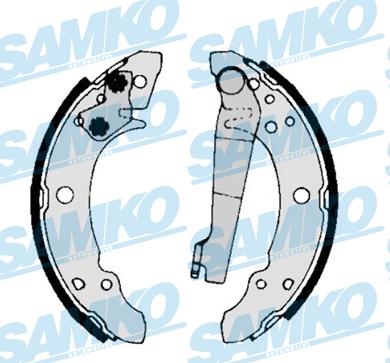 Samko 80140 - Комплект тормозных колодок, барабанные xparts.lv
