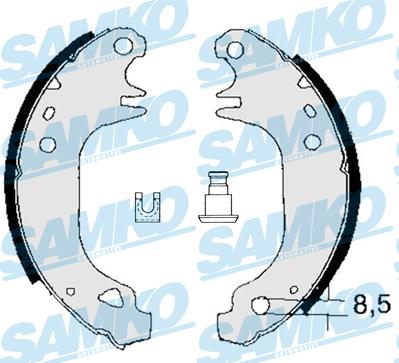 Samko 83110 - Комплект тормозных колодок, барабанные xparts.lv