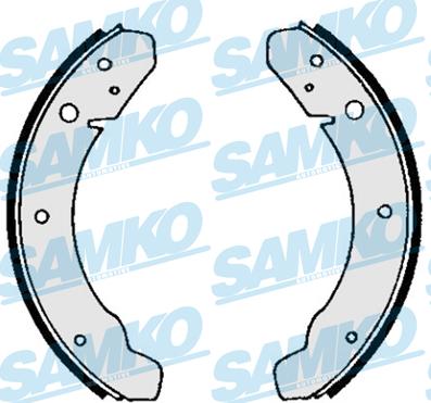 Samko 83890 - Комплект тормозных колодок, барабанные xparts.lv