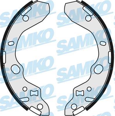 Samko 87910 - Комплект тормозных колодок, барабанные xparts.lv