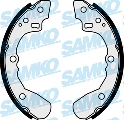 Samko 87440 - Комплект тормозных колодок, барабанные xparts.lv