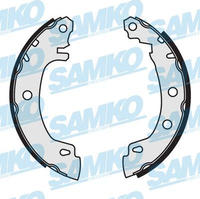 Samko 87170 - Комплект тормозных колодок, барабанные xparts.lv