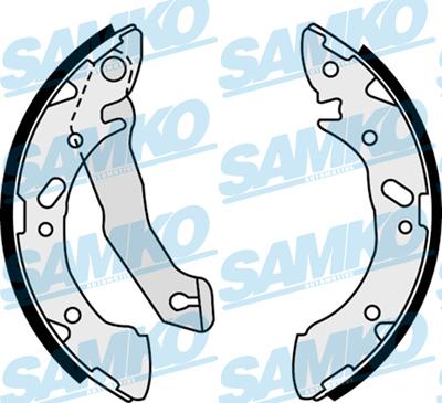 Samko 87870 - Комплект тормозных колодок, барабанные xparts.lv