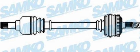 Samko DS52423 - Приводной вал xparts.lv