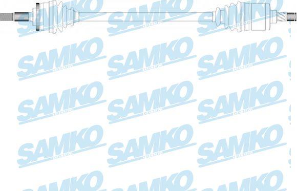 Samko DS36115 - Drive Shaft xparts.lv