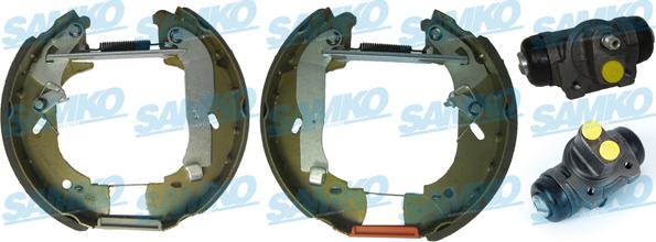 Samko KEG503 - Комплект тормозных колодок, барабанные xparts.lv