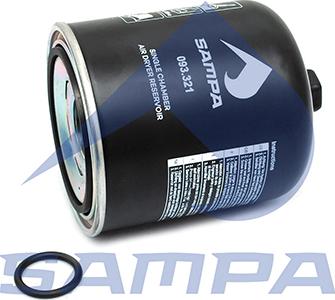 Sampa 093.321 - Air Dryer Cartridge, compressed-air system xparts.lv