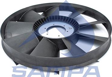 Sampa 021.351 - Fan, radiator xparts.lv