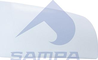 Sampa 1810 1255 - Дефлектор воздуха, кабина xparts.lv