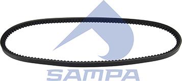 Sampa 203.255 - Клиновой ремень, поперечные рёбра xparts.lv