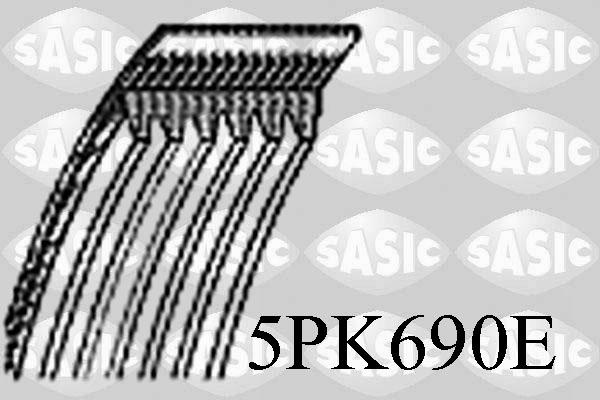 Sasic 5PK690E - V-Ribbed Belt xparts.lv