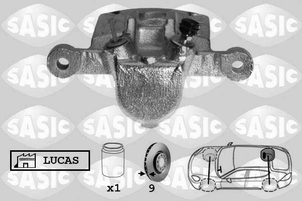 Sasic 6506155 - Тормозной суппорт xparts.lv