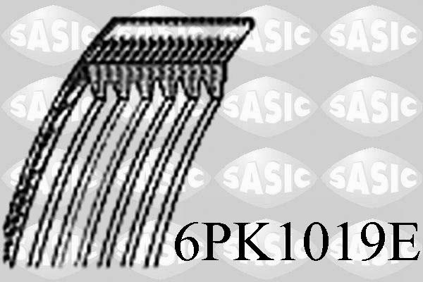 Sasic 6PK1019E - V formos rumbuoti diržai xparts.lv