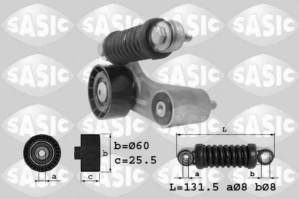 Sasic 1624002 - Belt Tensioner, v-ribbed belt xparts.lv
