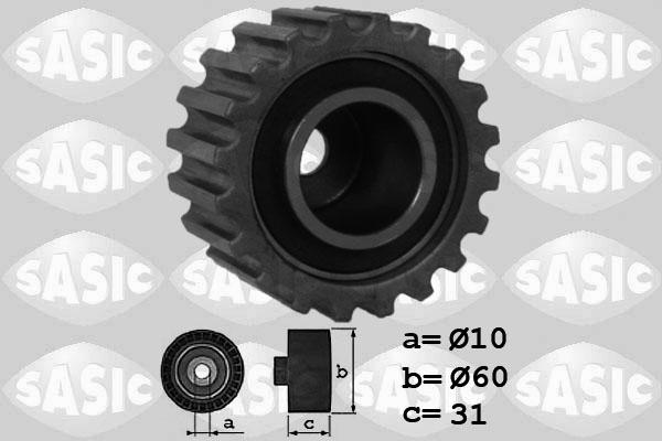 Sasic 1704018 - Deflection / Guide Pulley, timing belt xparts.lv