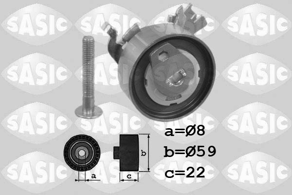 Sasic 1706040 - Tensioner Pulley, timing belt xparts.lv