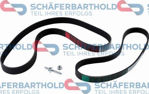 Schferbarthold 300 06 900 01 11 - V-Ribbed Belt Set xparts.lv