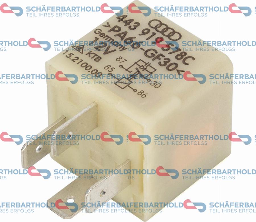 Schferbarthold 319 18 554 01 11 - Relay, air conditioning xparts.lv