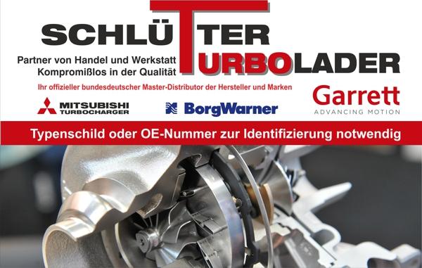 Schlütter Turbolader Siehe Typenschild Turb - Charger, charging system xparts.lv
