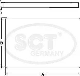 SCT-MANNOL SA 1202 - Filtrs, Salona telpas gaiss xparts.lv