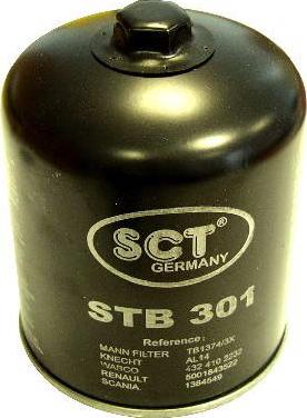 SCT-MANNOL STB 301 - Патрон осушителя воздуха, пневматическая система xparts.lv