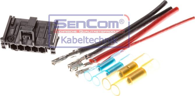 SenCom 503060 - Ремкомплект кабеля, тепловентилятор салона (сист.подогр.дв.) xparts.lv