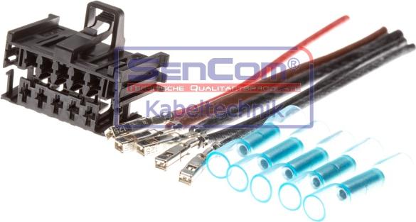 SenCom 503019 - Ремкомплект кабеля, тепловентилятор салона (сист.подогр.дв.) xparts.lv